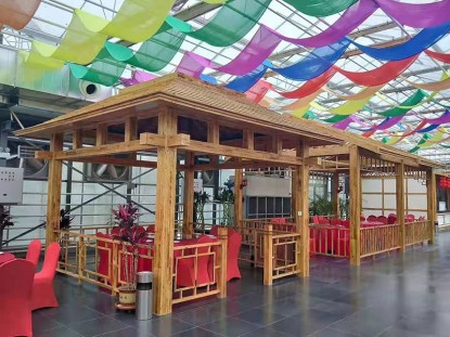 連棟薄膜生態餐廳